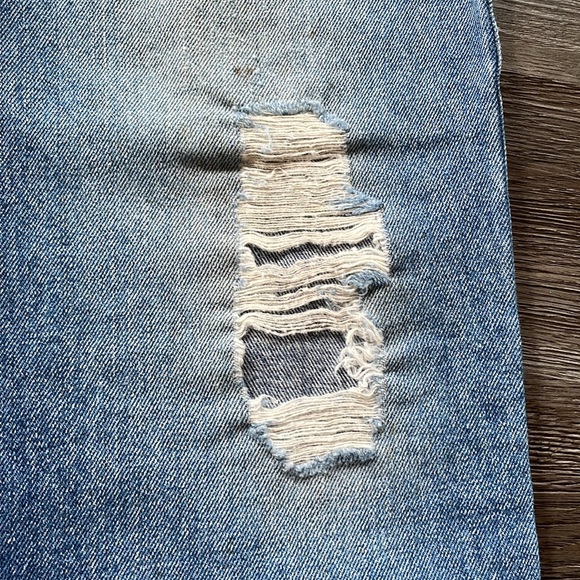 Vintage One Tough Brand Jeans Men’s W 32 Loose Fit High Waist Baggy Distressed - Picture 10 of 16